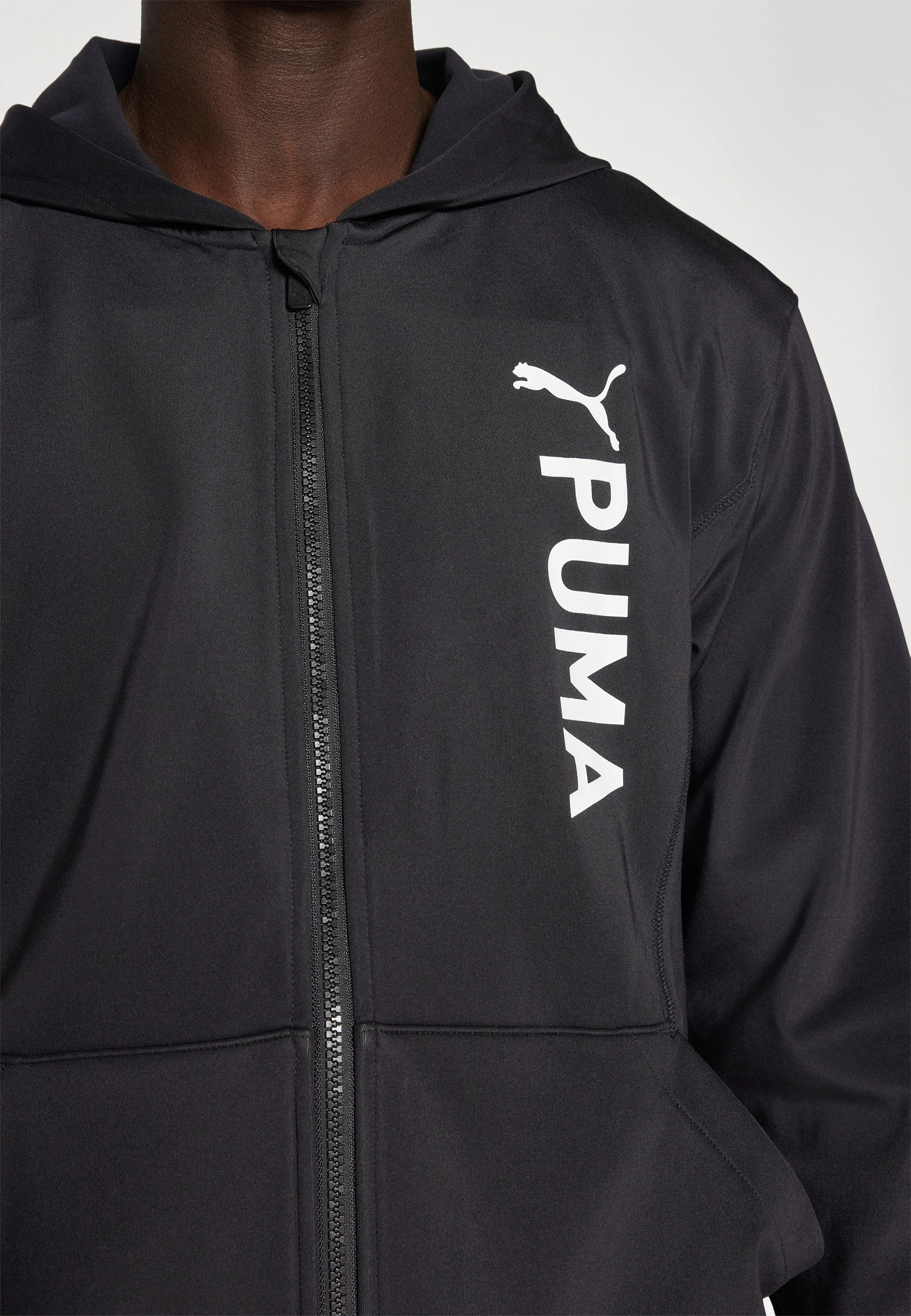 Puma FIT DOUBLE HOODIE - Chaqueta deportiva