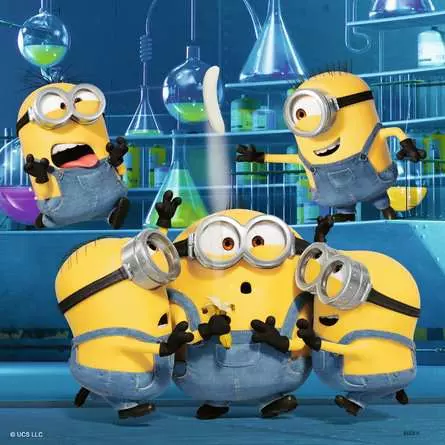 Kinderpuzzle ab 5 Jahren - Witzige Minions - 49 Teile