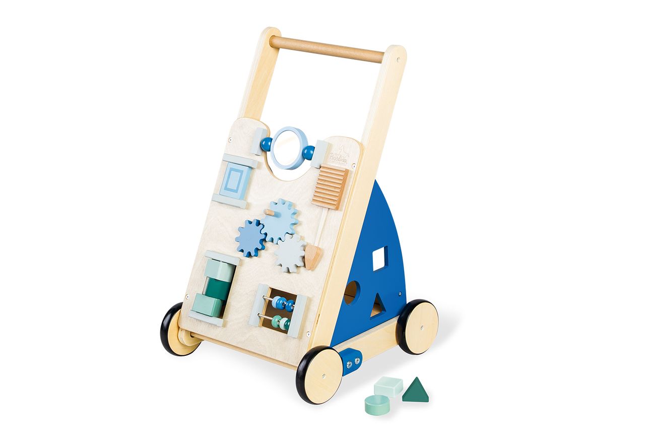 Pinolino Kinderträume Pinolino Activity-Lauflernwagen Titus, blau