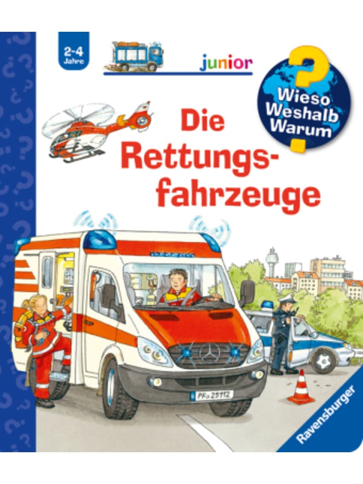 Ravensburger Verlag GmbH Buch - Wieso? Weshalb? Warum? junior, Band 23 - Die Rettungsfahrzeuge günstig kaufen onesize