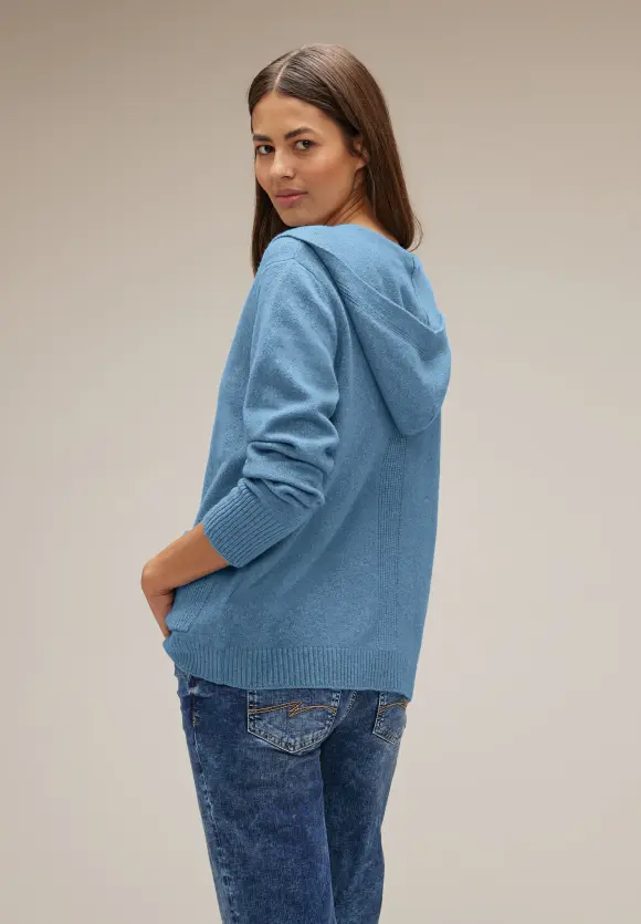 Street One Hoodie Cardigan mit Kapuze