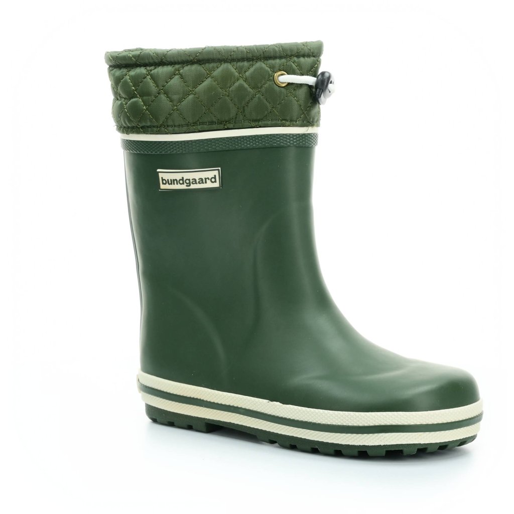 Bundgaard Sailor High Warm Army grüne gefütterten Gummistiefel