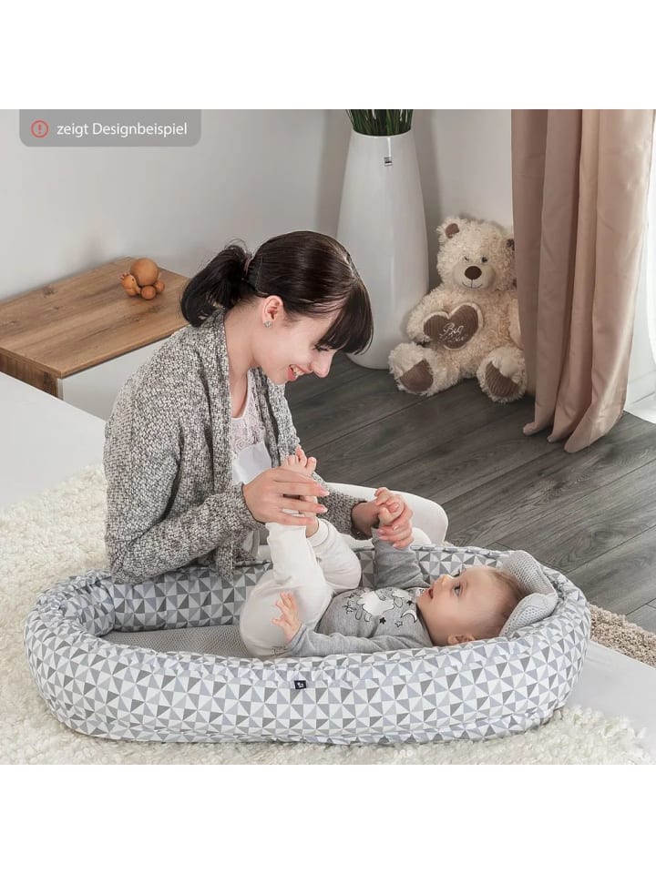 Alvi Schlummer-Nestchen Musselin mit klimaregulierender in beige günstig kaufen onesize