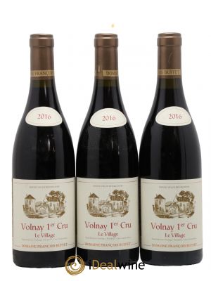 Volnay 1er Cru Le Village Domaine François Buffet 2016 - Lot de 3 Bouteilles