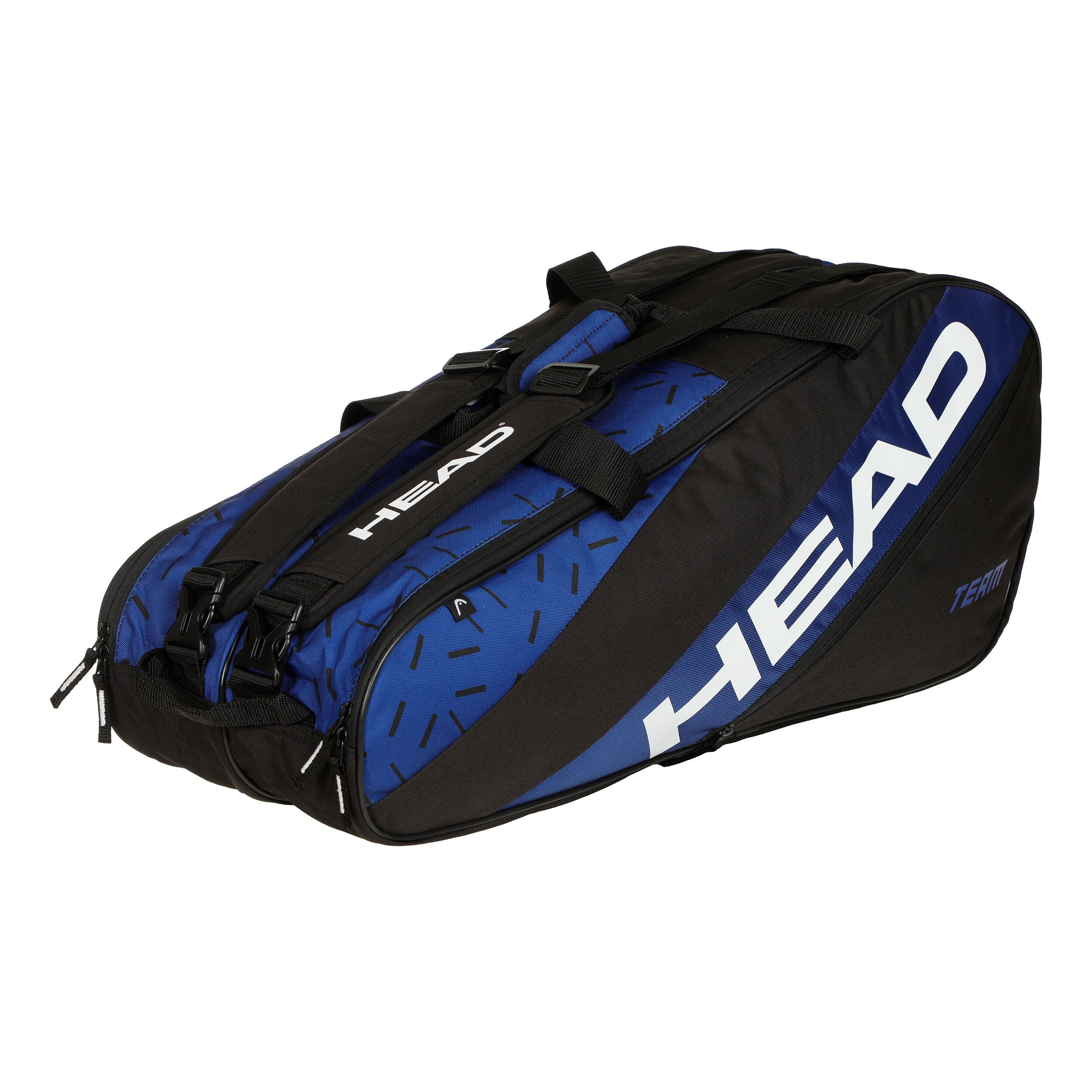 Team Racquet Bag L Schlägertasche - Schwarz, Blau