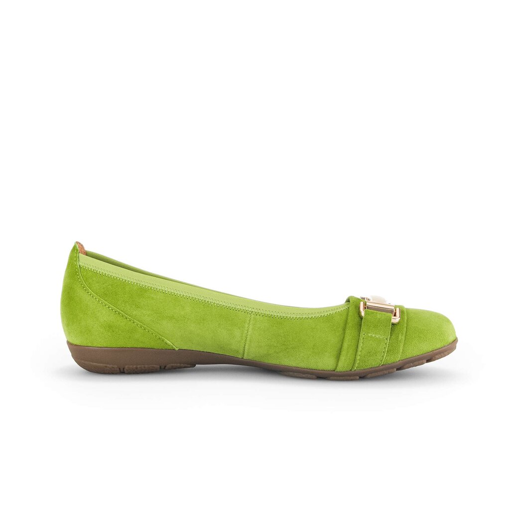 Gabor fashion Sportliche Ballerina grün