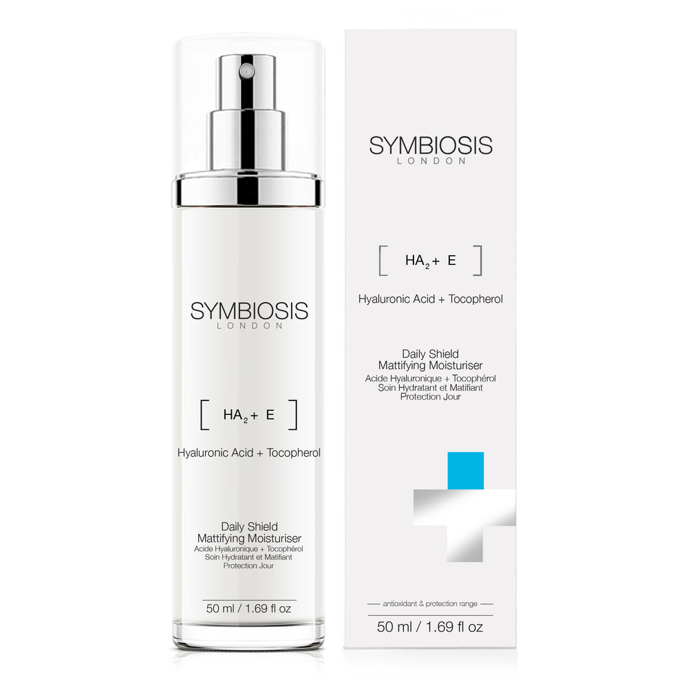 symbiosis [Acide Hyaluronique + Tocophérol ] - Soin Hydratant et Matifiant Protection Jour Hydratants
