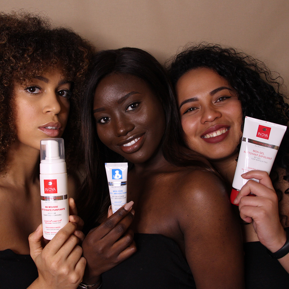 in'oya Mon Gel Nettoyant Exfoliant Exfoliant gommant doux