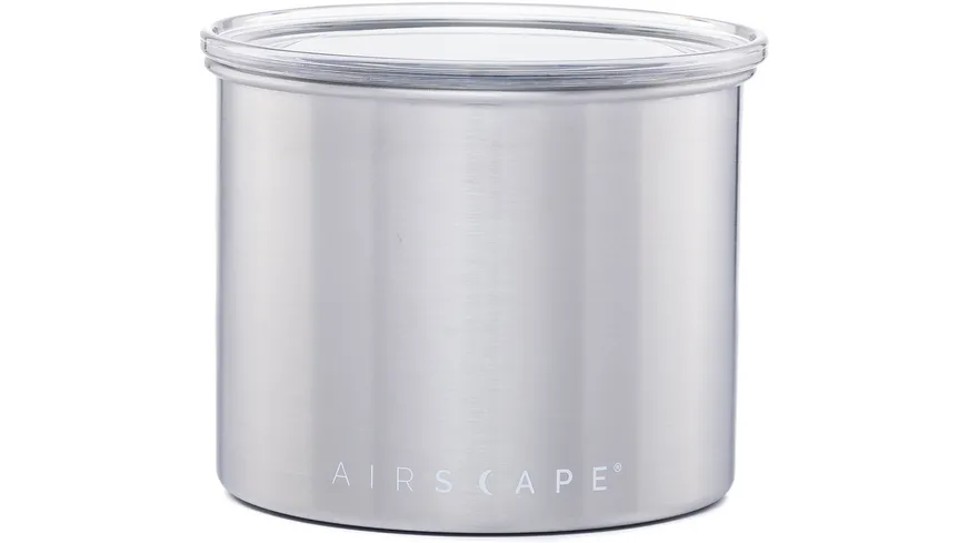 Airscape® Edelstahl-Aromabehälter klein silber