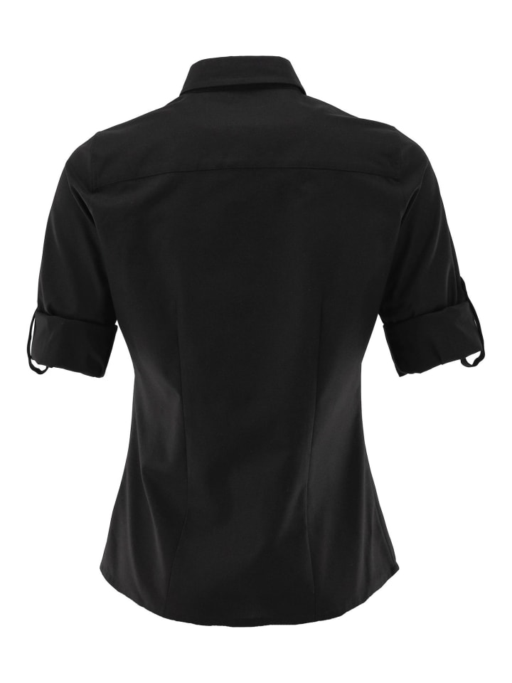 OS-Trachten Trachtenbluse Ximora in schwarz günstig kaufen
