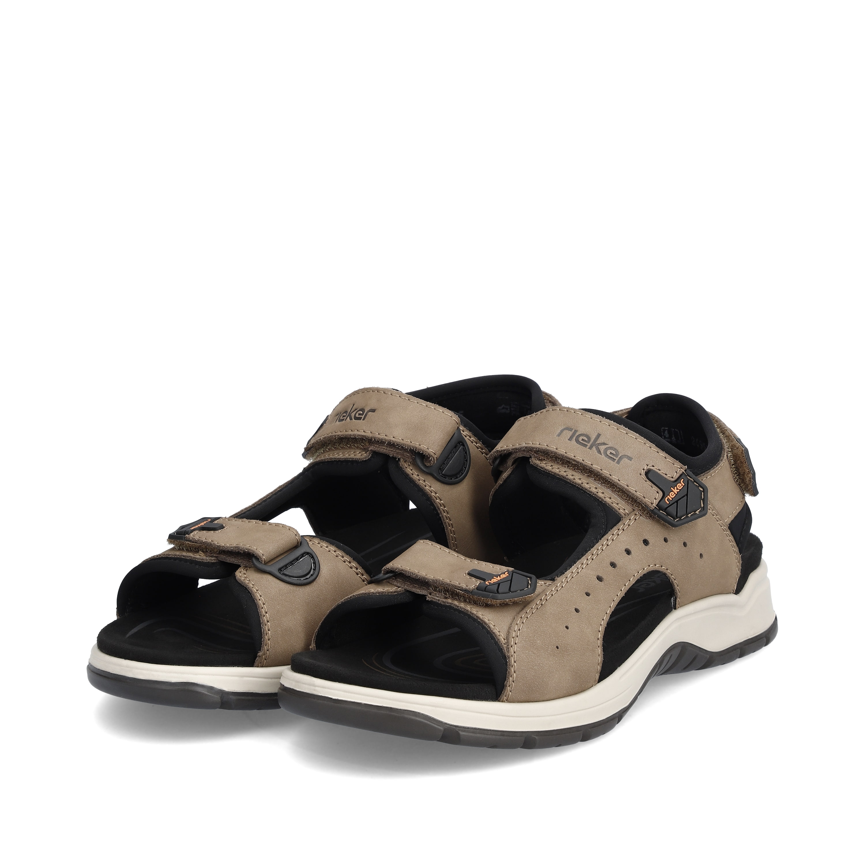 Rieker Herren Trekkingsandalen hellbraun