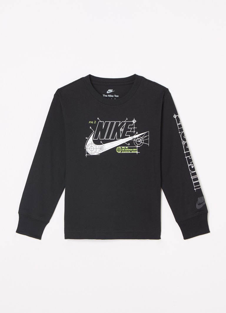 T-shirt a maniche lunghe Nike Future con logo stampato