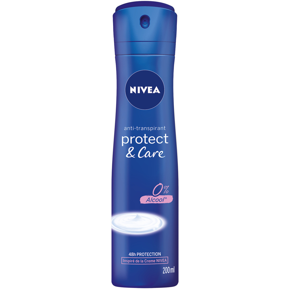 nivea PROTECT&CARE - Spray Anti-transpirant 48H Déodorant femme