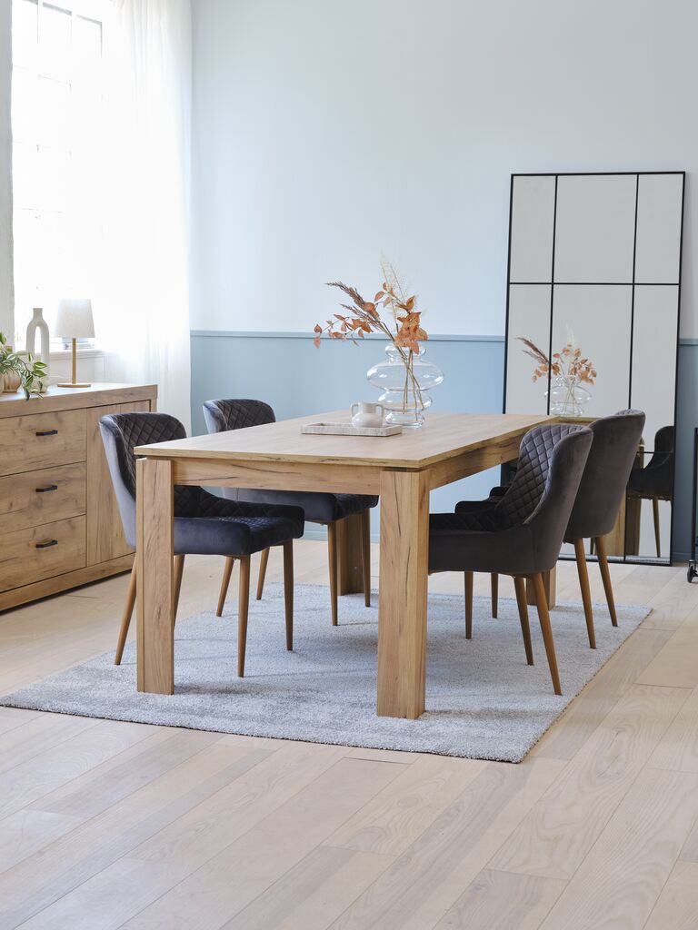 LINTRUP Mesa de jantar LINTRUP 90x190/280 carvalho