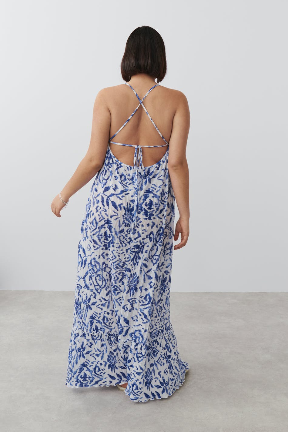 Jersey maxi dress
