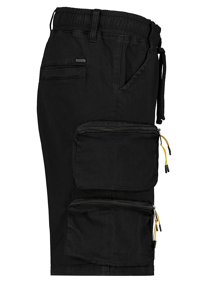 Authentic Style Cargobermudas in Schwarz günstig kaufen