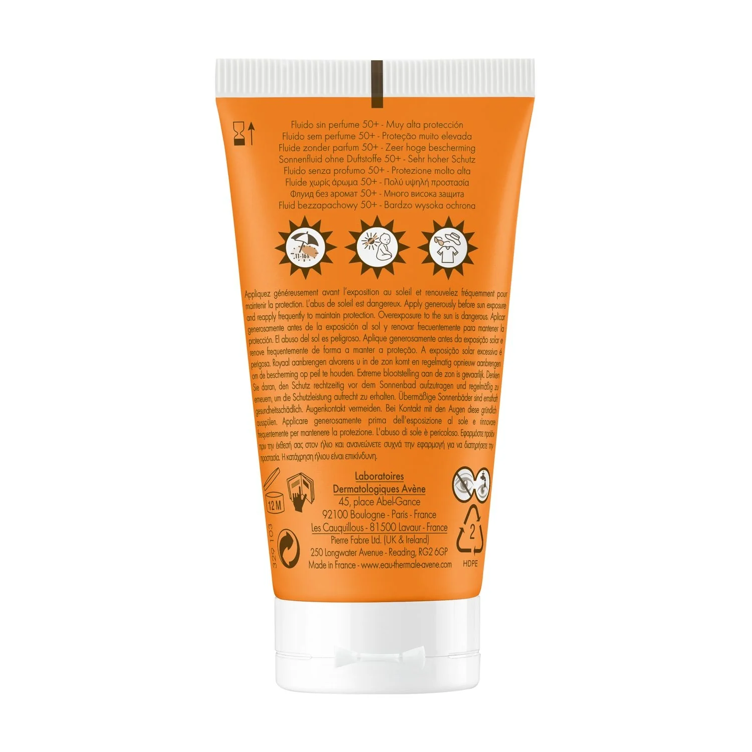 Hajusteeton aurinkovoide SPF50+ - Tehokas aurinkosuoja kasvoille.