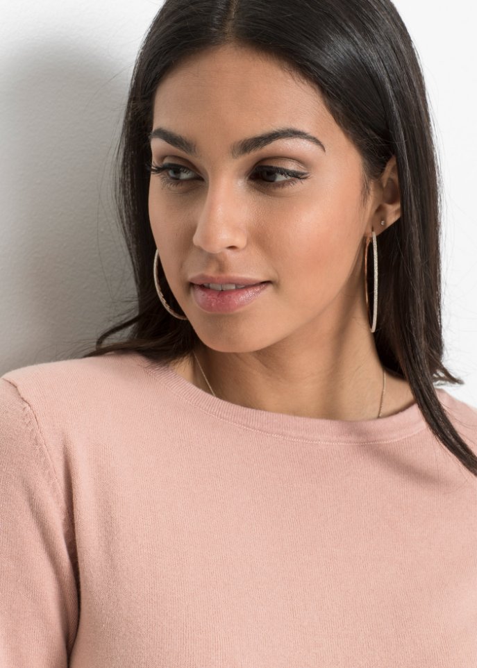 Pullover mit Bluseneinsatz