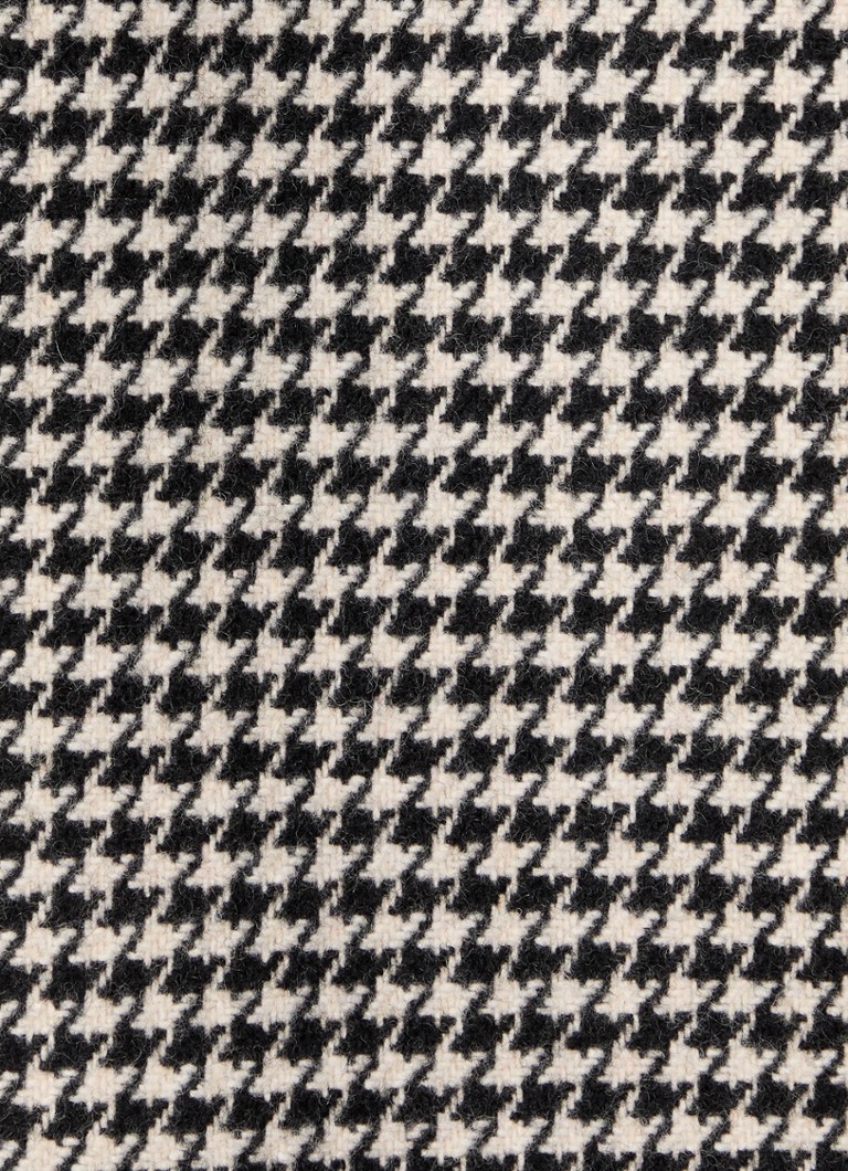 Cămașă din amestec de lână Les Deux Milian cu imprimeu Houndstooth