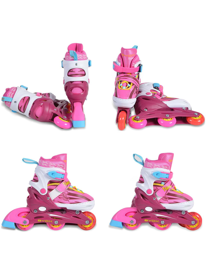 Byox Inliner Kinder Trina 3 in 1 in rosa günstig kaufen 30-33