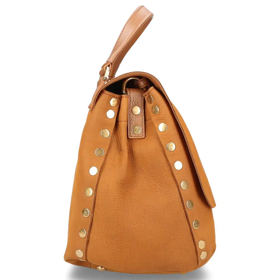 Zanellato - Schultertasche POSTINA M Braun - braun