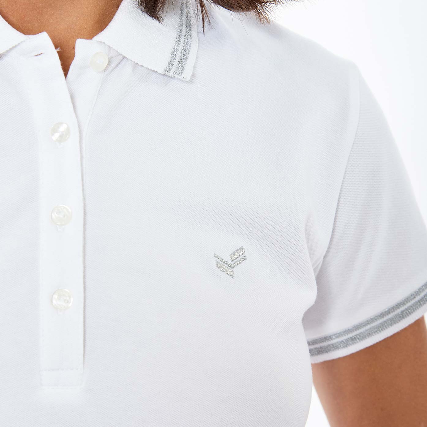 JULE   Polo blanc Femme