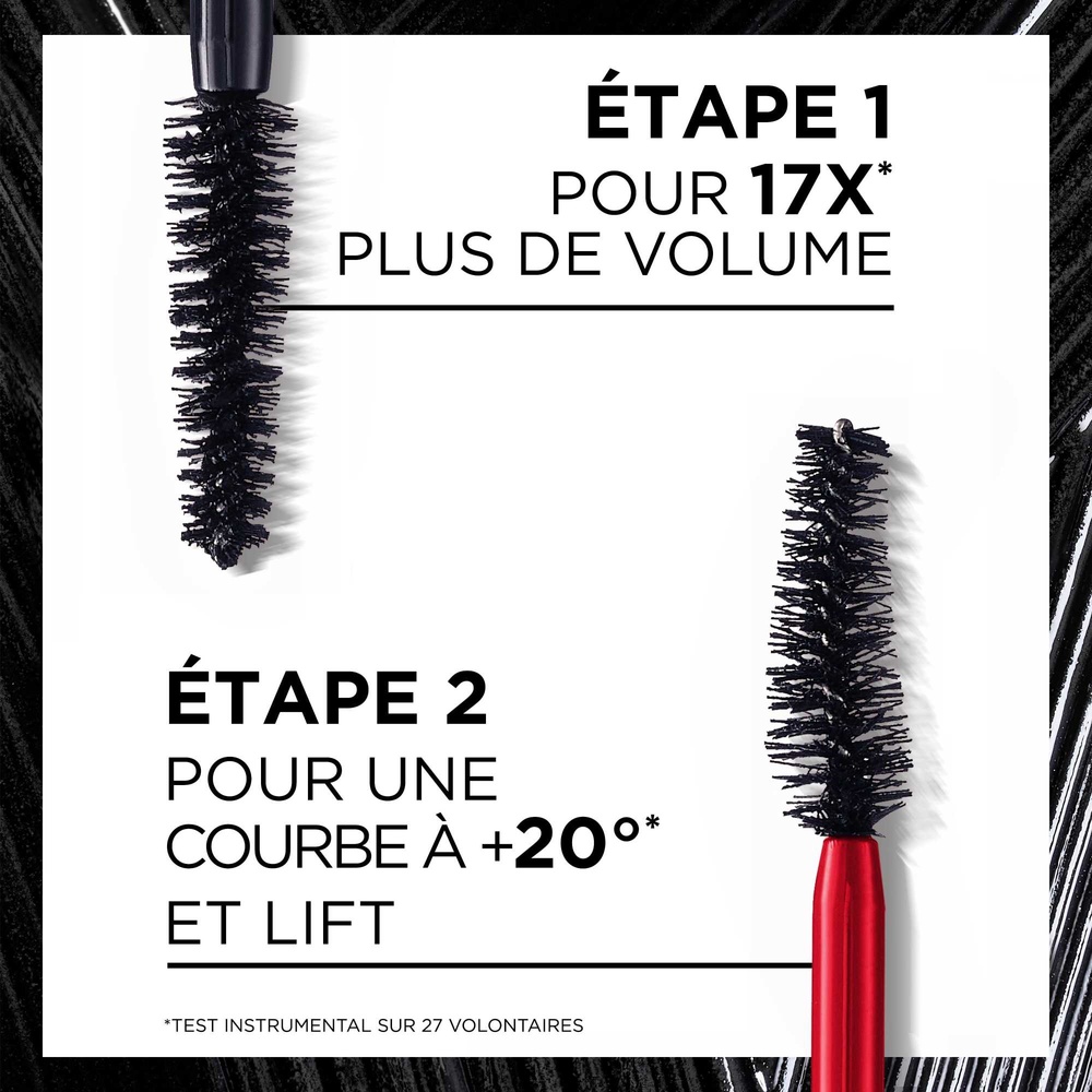 L'Oréal Paris Pro XXL Mascara volume, lift et courbe effet réhaussement de cils