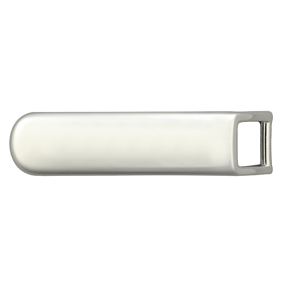 FREDERIC HERMANO Gürtelschnalle 10mm Metall Silber - Buckle Glittery - 319507500020