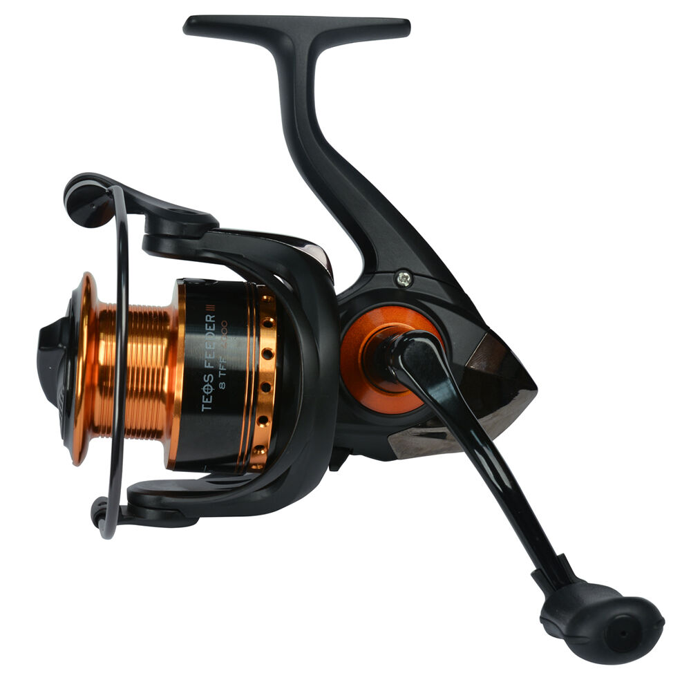 Team France framhjul med drag, 2-pack Teos Feeder III 4000 rullar