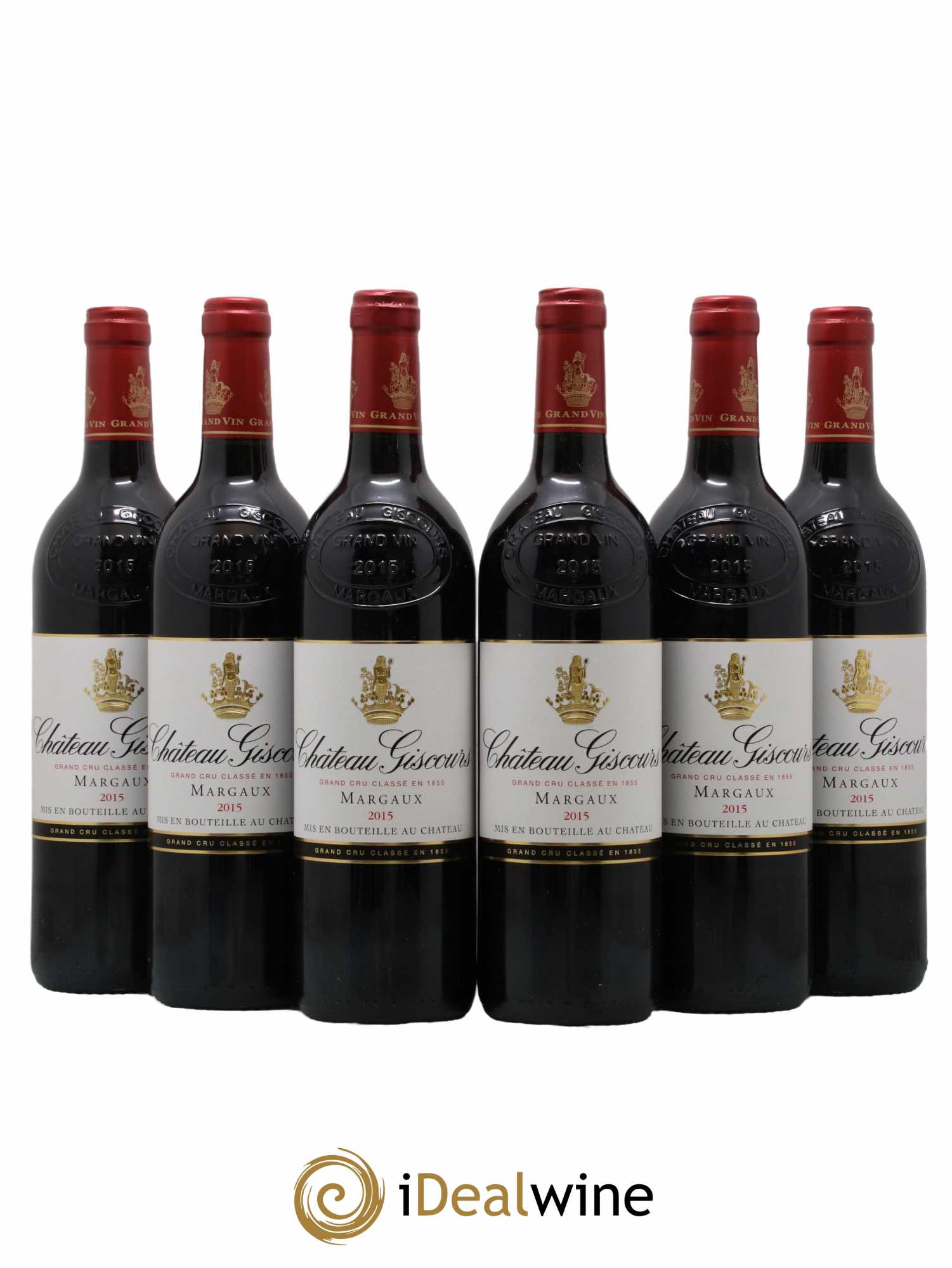 Château Giscours 3ème Grand Cru Classé  2015 - Lot de 6 Bouteilles