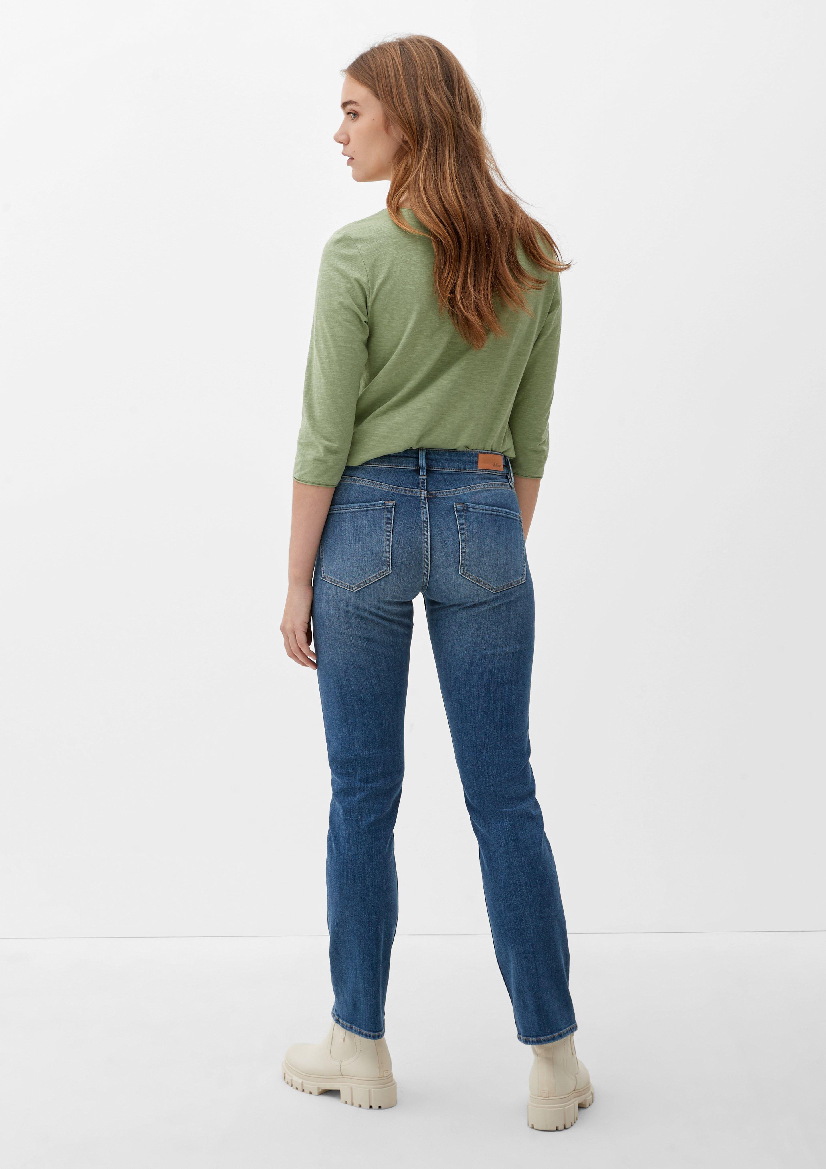 Jeans Karolin / Regular Fit / Mid Rise / Straight Leg   2120779-55Z4