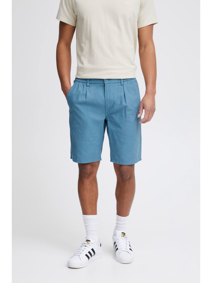 BLEND Shorts BHWoven shorts 20716719 Shorts aus Leinenmix in Blau günstig kaufen