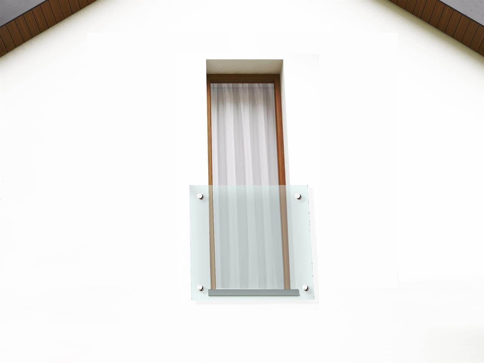 Glaszentrum Hagen Badewannenaufsatz Glaszentrum Hagen - 120x90cm 13.14mm - Französische Balkon - Fensterb