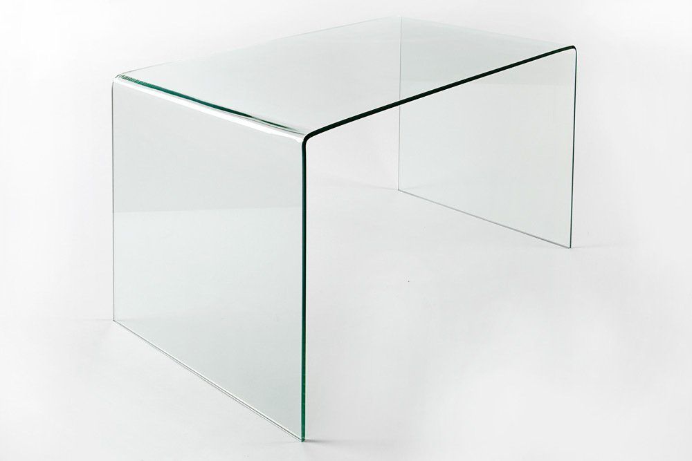 riess-ambiente Schreibtisch FANTOME 120cm transparent, Arbeitszimmer · Glas · Modern Design · Home Office