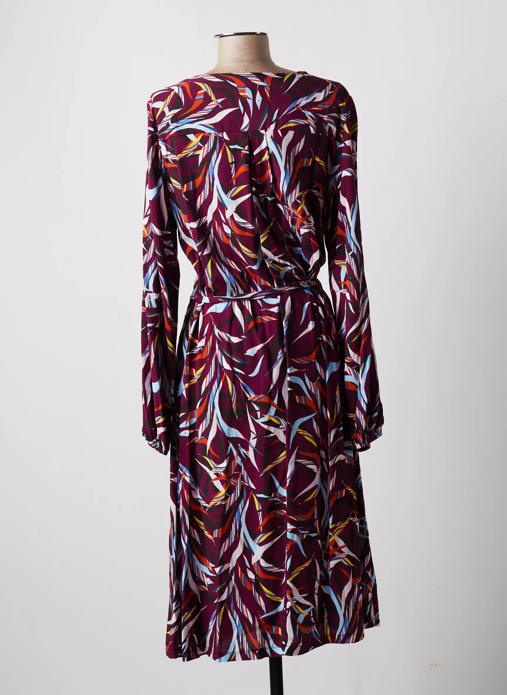 Multiples Robes Mi Longues Femme couleur violet