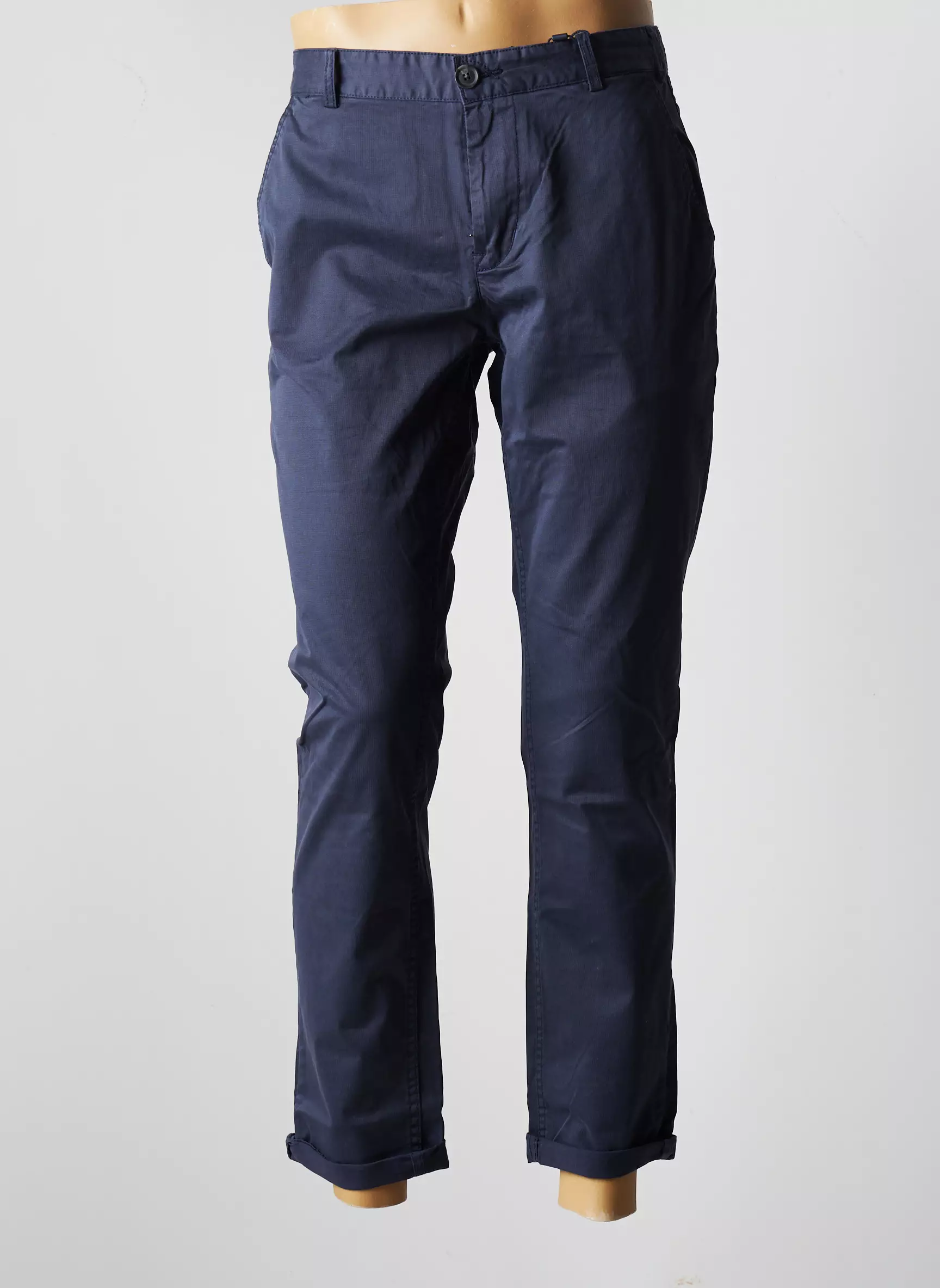 Garcia Pantalons Chino Homme couleur bleu