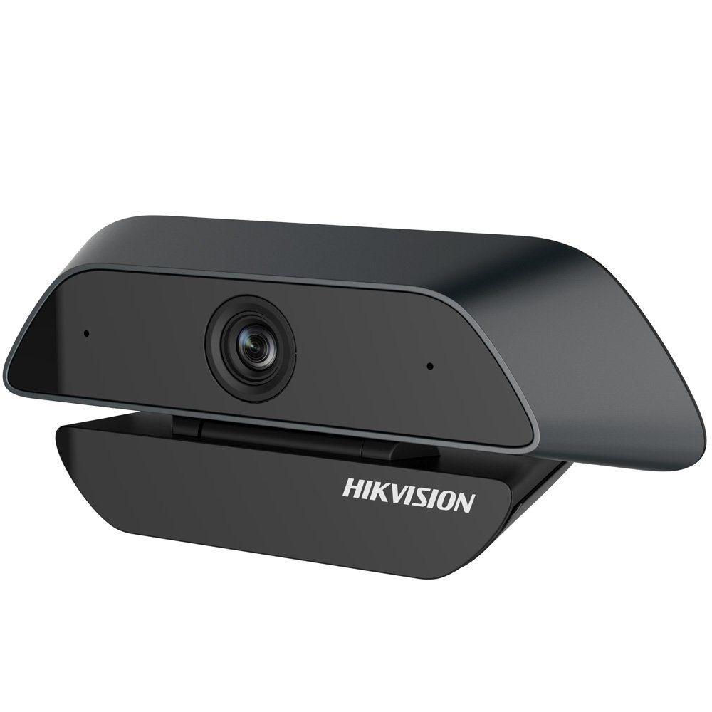 HIKVISION DS-U12 professionelle 2 MP (1920x 1080) Full HD-Webcam (Eingebautes Mikrofon, USB 2.0, Plug & Play)