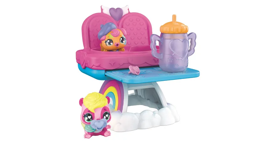 Spin Master - Hatchimals Alive Zwillingshochstuhl Spielset