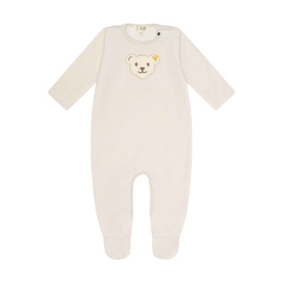 Strampler langarm GOTS, beige
