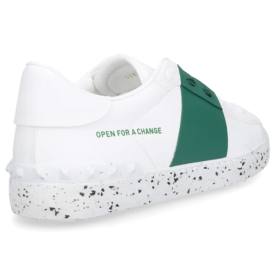 Valentino Garavani - Sneaker low OPEN Biologisches Material - weiß