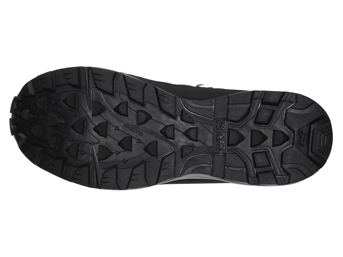Regatta Samaris Lite Mid Black Dark Steel Herren Wanderschuhe