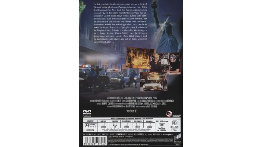 Ghostbusters 2 - Sie sind zurück
