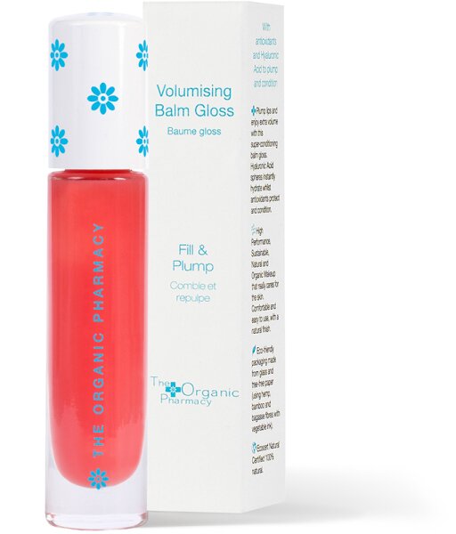 The Organic Pharmacy Volumising Balm Gloss coral Lipgloss
