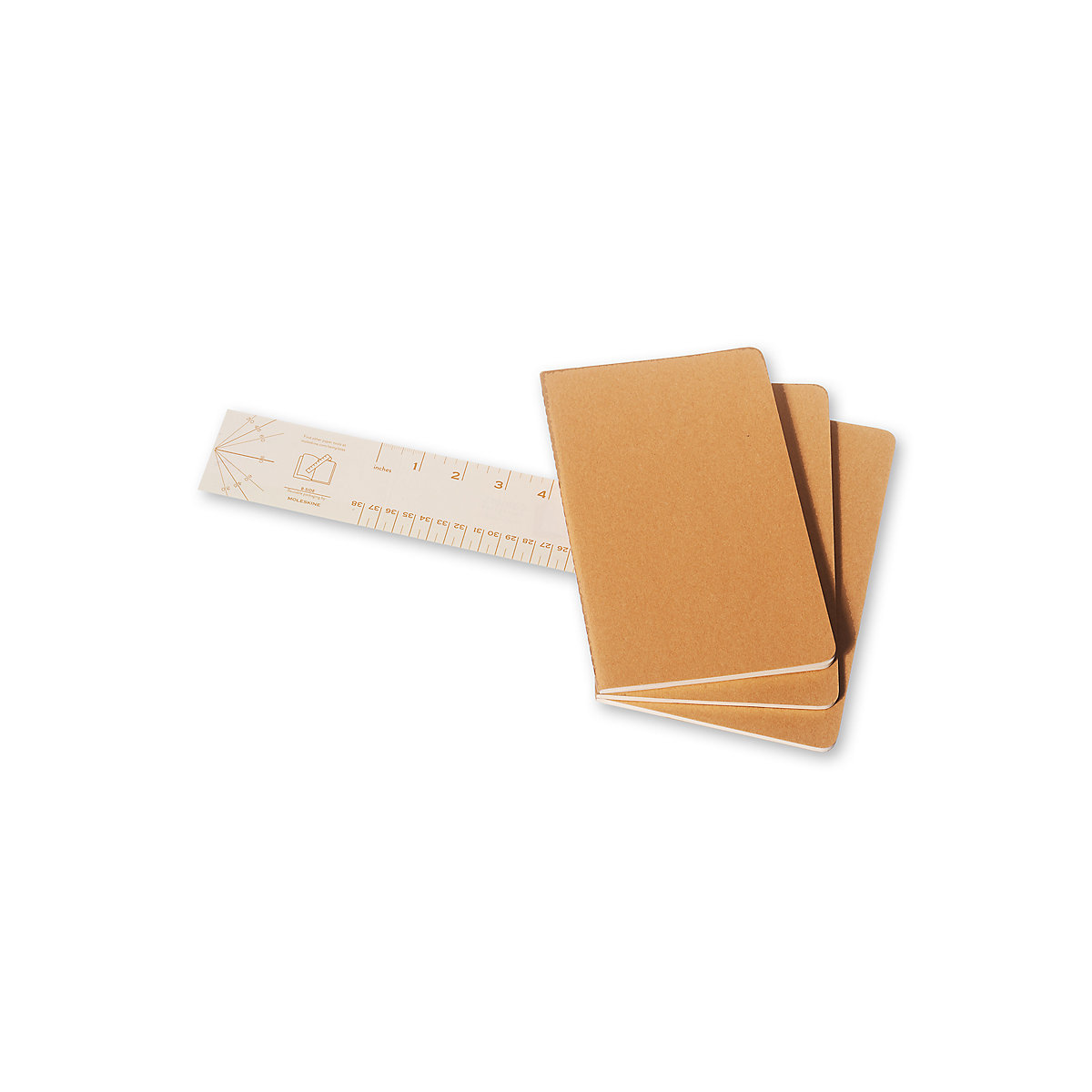 Notizbücher Cahier- L/A5- 3er Set- Liniert Notizbücher