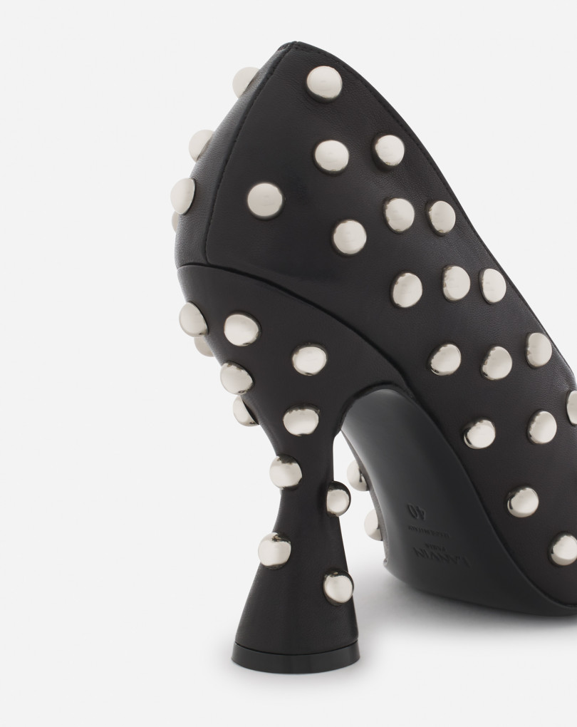 ESCARPINS MUSE EN CUIR AVEC STUDS