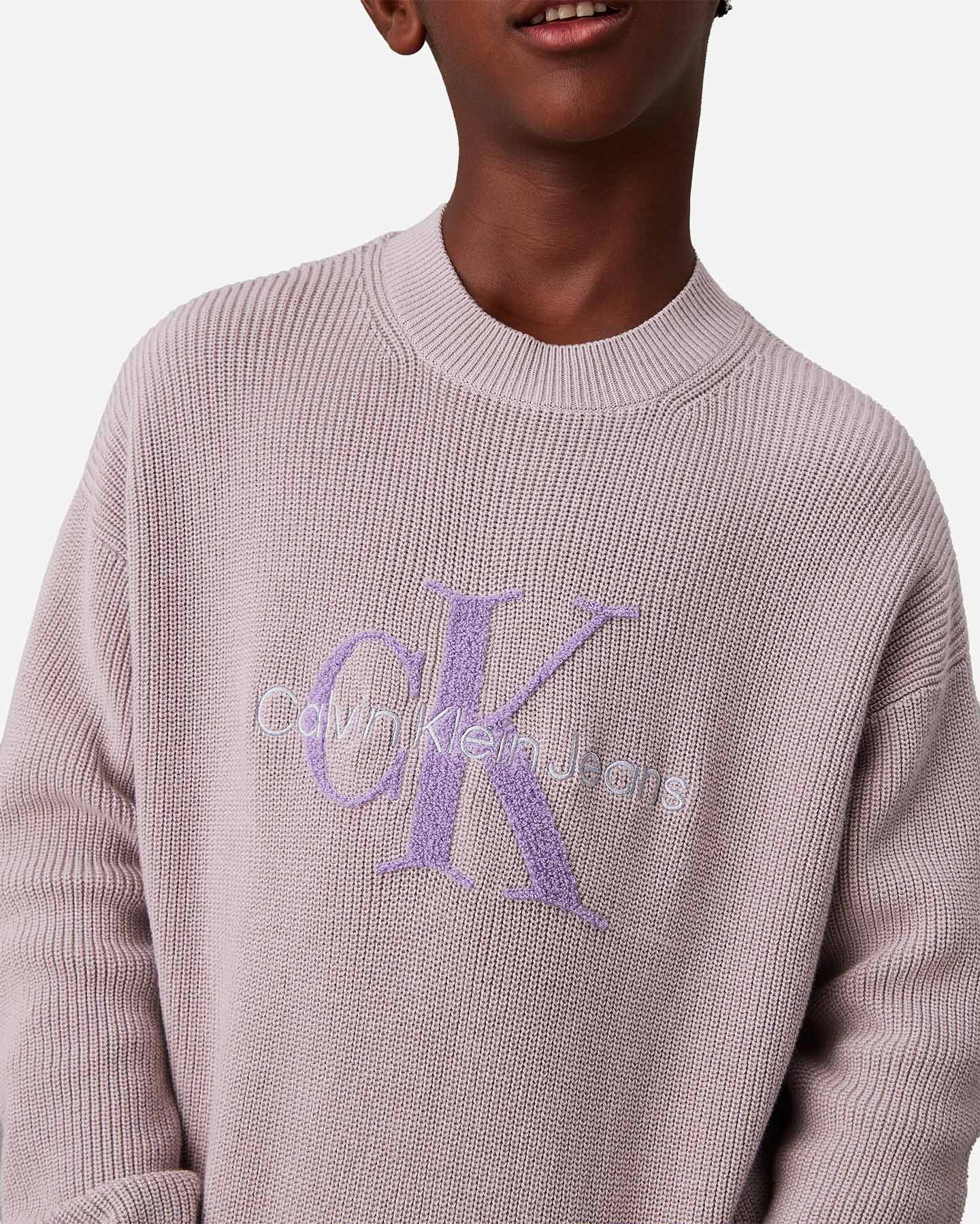 Maglione Calvin Klein Jeans Big Logo Jr IB0IB02219-P41