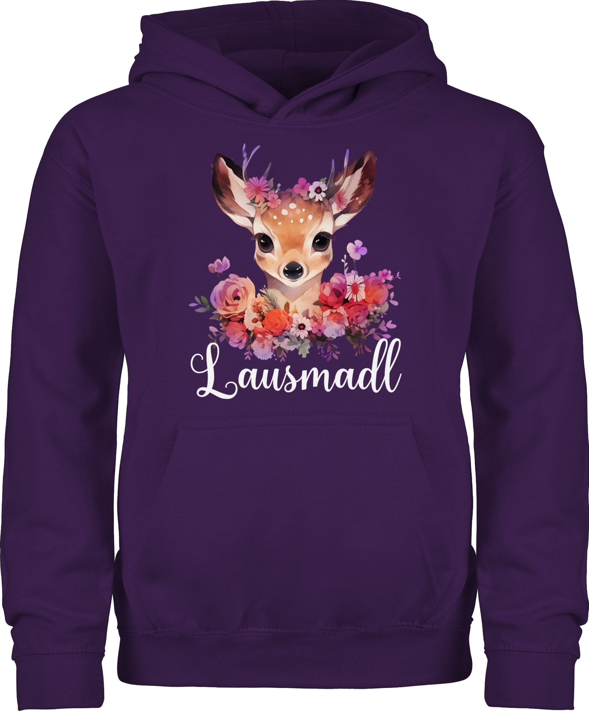 Shirtracer Hoodie Lausmadl Lausmadel Lausdrindl Lausmädchen Mode für Oktoberfest Kinder Outfit