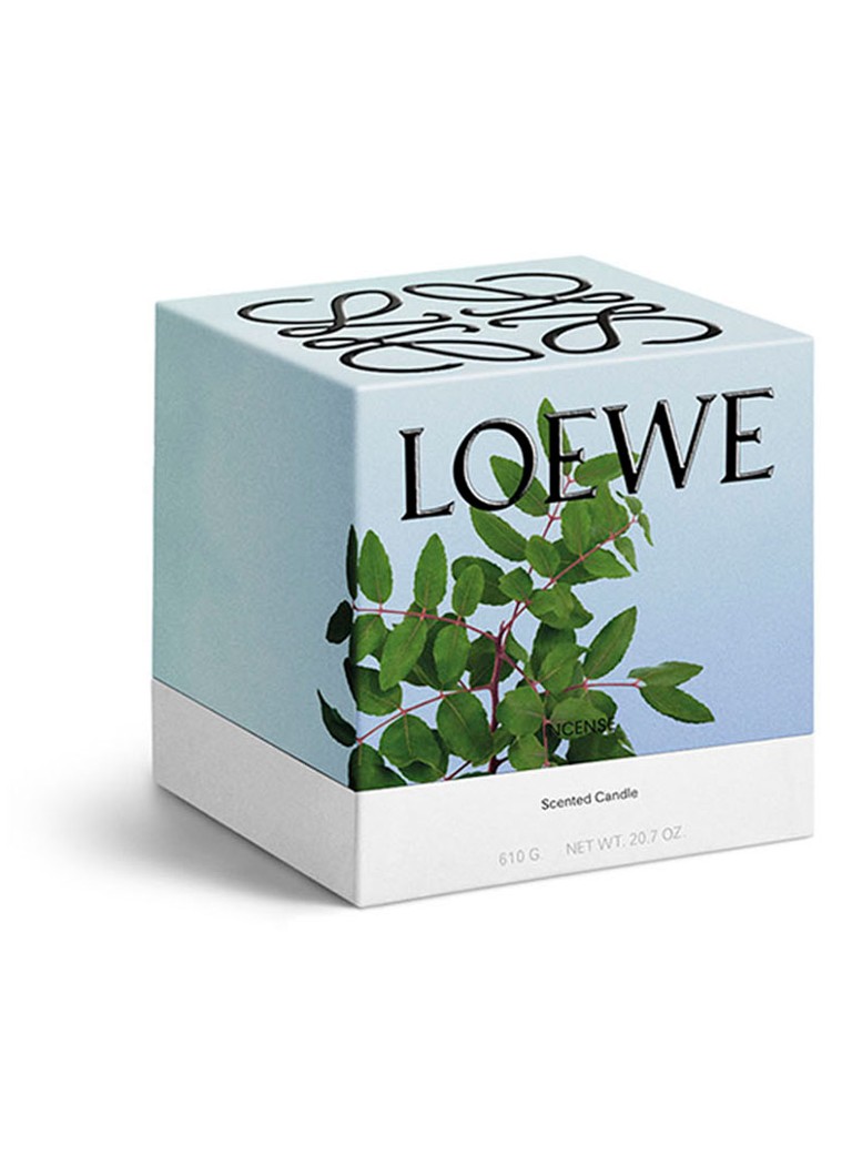 LOEWE vidēja izmēra vīraka svece - aromātiskā svece 610 grami