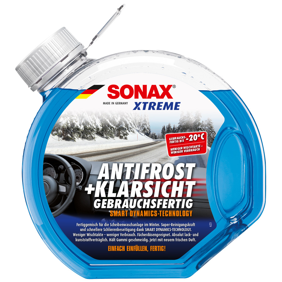 SONAX 232400 XTREME AntiFrost+KlarSicht Winter-Scheibenreiniger, bis -20°, 3 Liter  - ATU