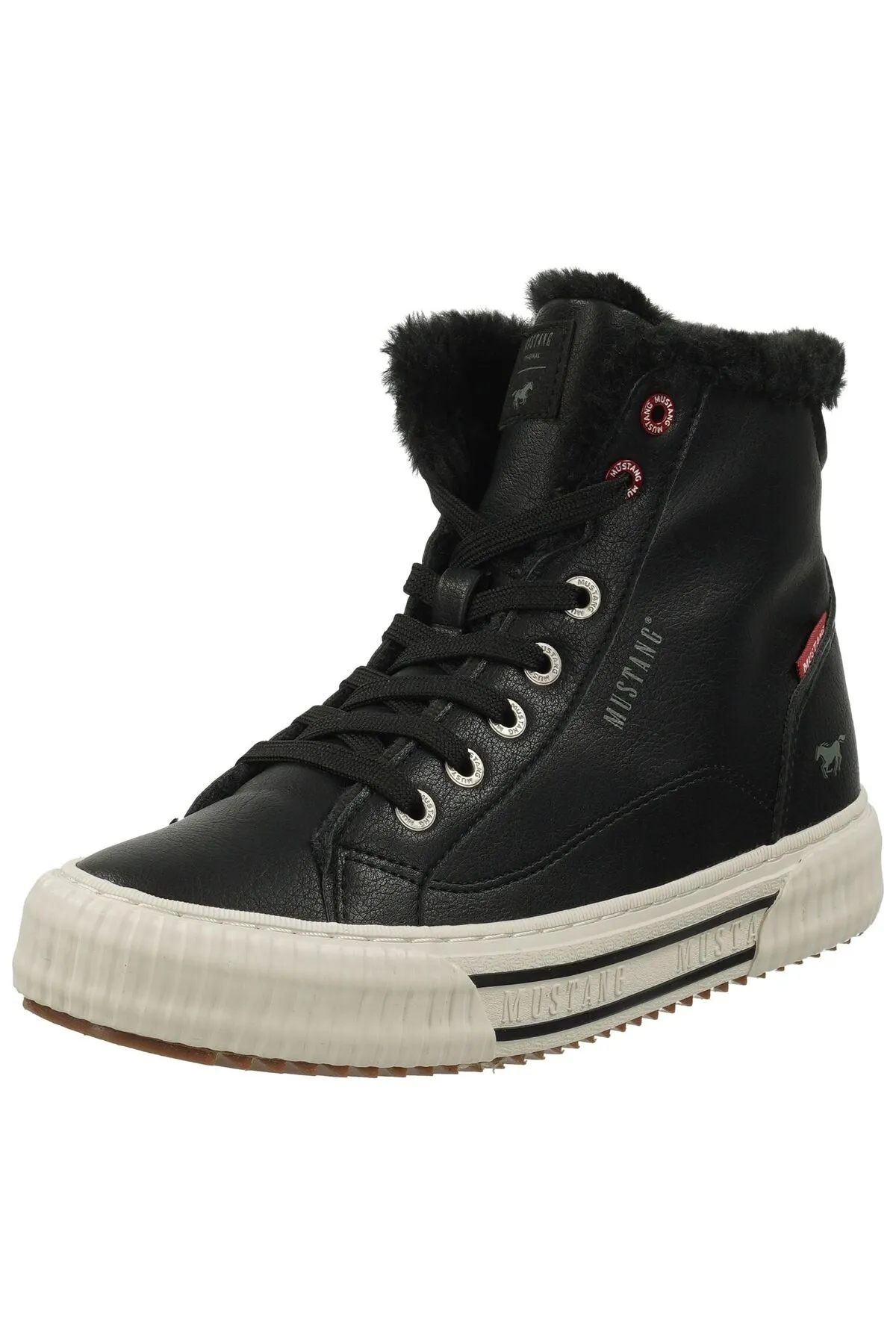Mustang  Sneaker - Schwarz - Flacher Absatz